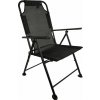Skladacie kempingové kreslo ALPINE PRO DEFE čierna UNI