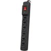 LANBERG optický patch cord SM LC/UPC-LC/UPC duplex 1m LSZH G657A1 průměr 3mm, barva žlutá