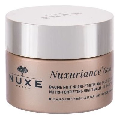 NUXE Nuxuriance Gold Nutri-Fortifying Night Balm vyživujúci nočný pleťový krém 50 ml pre ženy