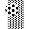JERRY FABRICS Bavlnené prestieradlo Futbal, 90/200 cm