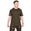 Fox Tričko Khaki Camo Outline T-Shirt - 2XL