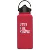 termo fľaša TSL Outdoor Isothermal Bottle Stainless Steel 950ml Red