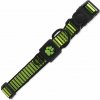 Obojok Active Dog Strong M limetka 2x34-49cm