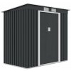 Hardmaister záhradný domček OREGON 201 x 121 cm studená sivá, NOVINKA