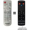 Predátor Panasonic N2QAYA000090 náhradný diaľkový ovládač iného vzhľadu