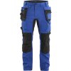 Blåkläder AB 1750 Řemeslnické kalhoty se strečem Farba: Chrpová modr/cerná, Veľkosť: C46