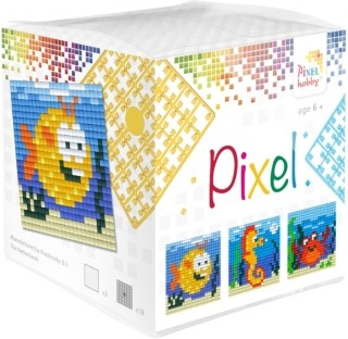Pixel Pixelhobby Morské zvieratká kocka