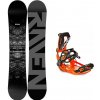 Raven Mystic snowboard + Raven Fastec FT360 orange vázání - 163 cm + L (EU 41-44)