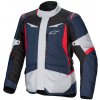 bunda ST-1 WATERPROOF ALPINESTARS tmavomodrá/čierna/červená 2025 Veľkosť: 2XL, Veľkost: 2XL