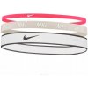NIKE Mixed Width Headbands Čelenka na hlavu 3ks