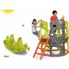 Smoby set preliezačka Multi-Activity Tower na šplhanie so šmykľavkou a darček obojstranná hojdačka Tuleň 840201-2