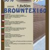 SIEŤ TIENIACA BROWNTEX 1,8X50M HNEDÁ 160G/M2