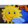 Kibotoys Nástenná dekorácia Slnko