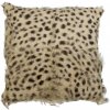 Mars & More Vankúš Leopard z kozej kože - 40 * 40 * 10cm - Mars & More