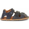 Froddo detské barefoot sandále Flexy Avi Dark Blue Veľkosť: 23