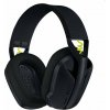 Logitech G435 Lightspeed Wireless Bluetooth Gaming Headset, black and neon yellow, použitý, záruka 12 mesiacov 981-001050