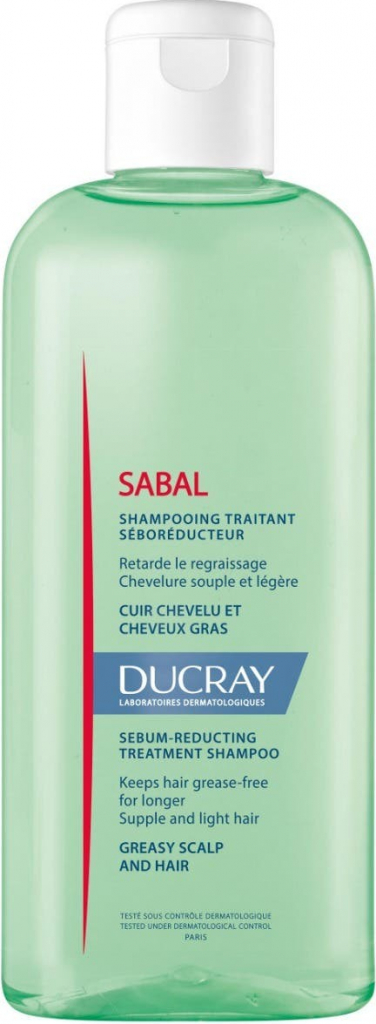 Ducray Sabal šampón mastné vlasy 200 ml