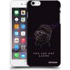 Picasee silikónový čierny obal pre Apple iPhone 6 Plus/6S Plus - You are not alone