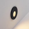 Molto Luce LED vstavané svietidlo Wall 68R RD, hliník, čierna, CCT - 222-00002