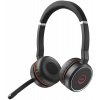 Jabra Evolve 75 SE/Stereo/ANC/BT/Bezdrát/MS/Černá-červená 7599-842-109