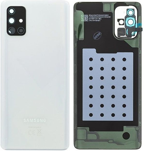 Kryt Samsung Galaxy A71 A715F zadný Prism Crush strieborný