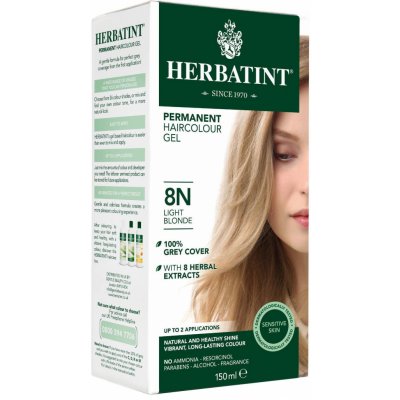 Herbatint permanentná farba na vlasy svetlá blond 8N 150 ml