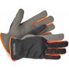 BENNON CARPOS / Kombinované rukavice - šedá/oranžová 11