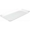Podnos servírovací melamín 15 x 30 x 1,7 cm nízky biely 100032760
