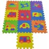 COSING Penová podložka Puzzle - Dopravné prostriedky 10 ks
