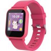 AppleMix Inteligentné hodinky MAXLIFE pre deti - monitor krvného tlaku / krokomer / monitor srdcového tepu - Bluetooth - ružové