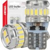 LED žiarovky CANBUS T10 W5W 16SMD 2SMD 3014 3030 White 12V 24V AMIO-04260