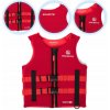 Istiaca vesta pre deti AQUASTIC Youth 50N červená 152cm
