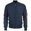 Alpha Industries bundy bomber MA-1 TT Custom Tmavomodrá