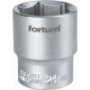 Kľúč nástrčný, 24mm, 1/2”, FORTUM