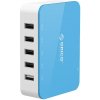 Orico USB nabíjačka 2x 5V/2,4A, 3x 5V/1A, 1x OTG, IC porty, 