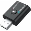 Bluetooth vysielač a prijímač 2v1 (Bluetooth 5.0 audio adaptér AUX na bezdrôtové prehrávanie hudby v aute aj doma)