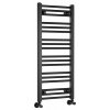 Bruckner ALBRECHT vykurovacie teleso 400x930mm, čierna mat 600.211.6