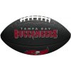 Wilson MINI NFL TEAM SOFT TOUCH FB BL TB Mini lopta, čierna, os