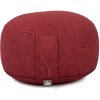 Bodhi Yoga Bodhi Maharaja Rondo meditačný vankúš 32 x 20 cm Farba: Dark Red, Náplň: Špalda
