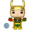 Funko POP! Marvel Comics: Holiday Loki Metallic Special Edition