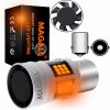 LED ŽIAROVKA P21W BA15S MAGALL FAN-CAN ORANŽOVÁ CANBUSOVÁ SMEROVKA
