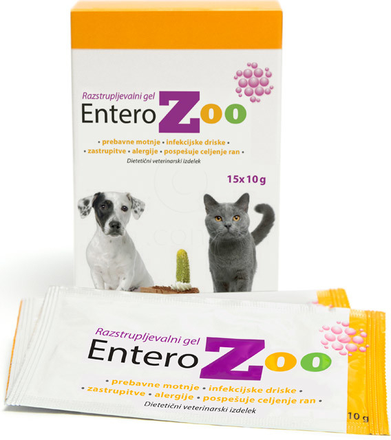 EnteroZOO detoxikačný gel pre mačky 15 x 10 g
