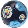 MANCHESTER CITY FC Futbalová lopta Manchester City FC, modrý, veľ. 5