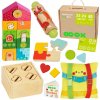 TOOKY TOY Box XXL Montessori vzdelávací 7v1 senzorický 22-24 mesiacov