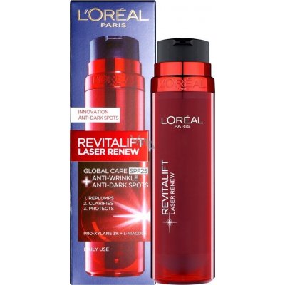 L'Oréal Revitalift Laser Renew Global Care SPF 25 pleťové sérum 50 ml od  12,95 € - Heureka.sk