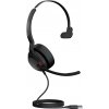 Jabra Evolve2 50 Slúchadlá s mikrofónom Kábel Pres hlavu Kancelária / call centrum USB Typ-A Čierna (25089-899-999)