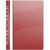 RÝCHLOVIAZAČ, S EURODIEROVANÍM, PVC, A4, DONAU, ČERVENÝ