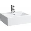 Laufen Living - Umývadielko 45x38 cm, s 1 otvorom na batériu, biela H8154320001041