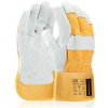 ARDON ELTON kombinované kožené pracovné rukavice A1031 - 10/XL