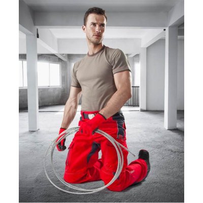 ARDON VISION montérkové nohavice červené H9154 červená